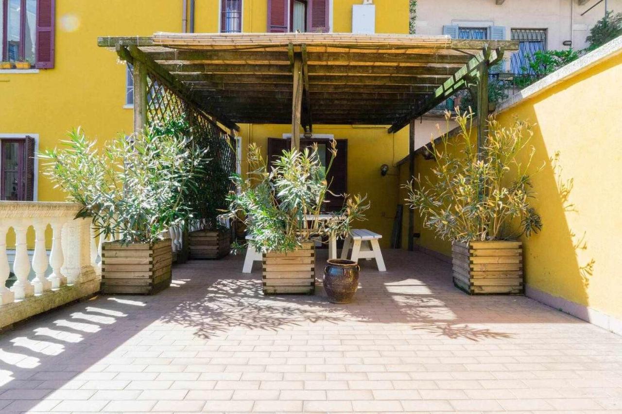 Ma08A Beautiful Flat With Terrace In Pta Nuova Daire Milano Dış mekan fotoğraf